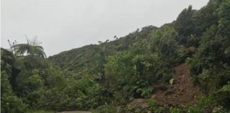 Landslide closes coastal highway