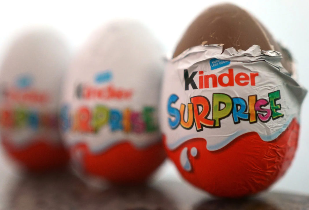 Salmonella surprise prompts Kinder egg recall Inside Government NZ