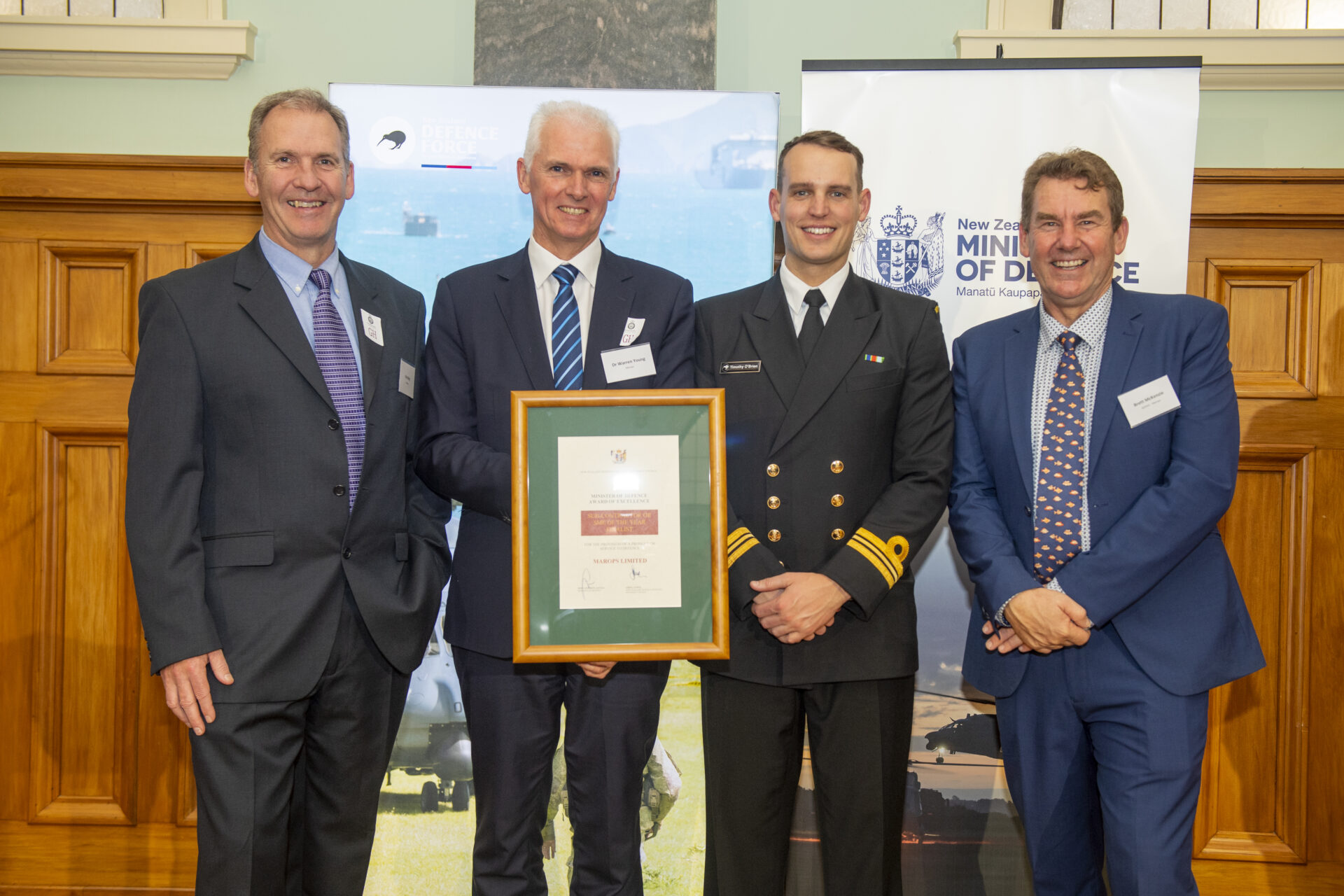 Defence Excellence Awards Return To Great Hall - Inside Government Nz