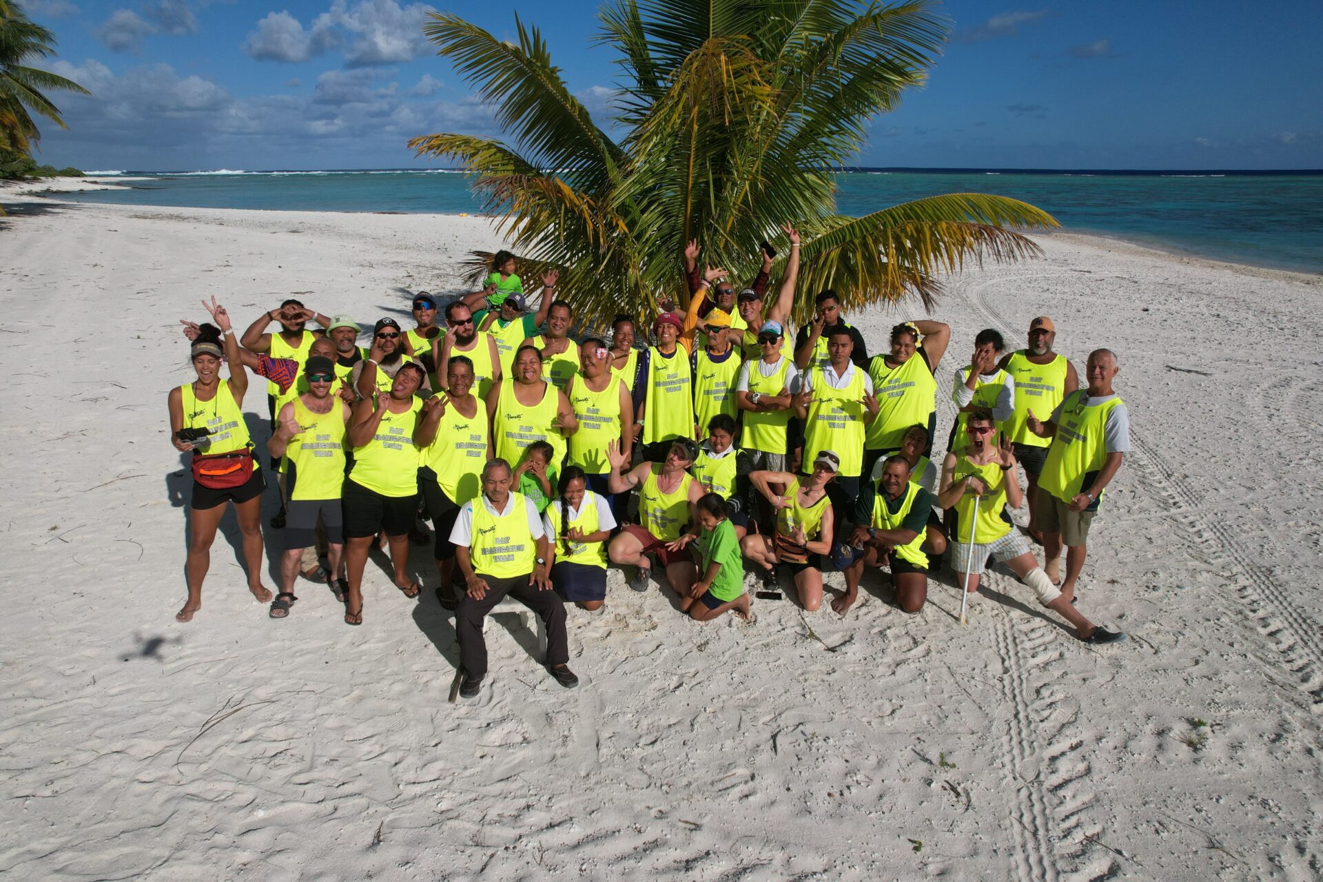 Rat Eradication Wraps Up On Cook Islands Atoll Inside Government NZ   Palmerston Atoll Rat Eradication Team Credit New Zealands Department Of Conservation 