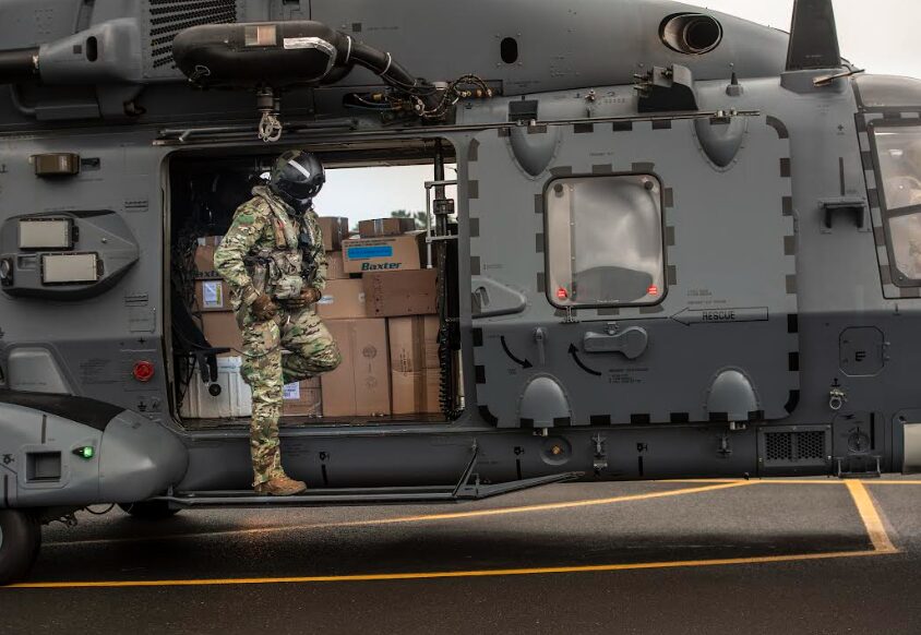 RNZAF helicopter squadron honoured for cyclone response - Inside ...