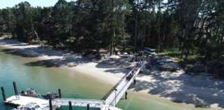 New wharf opened on Matakana Island