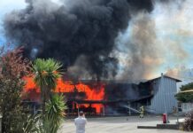 Two youths charged over Taupō college fire